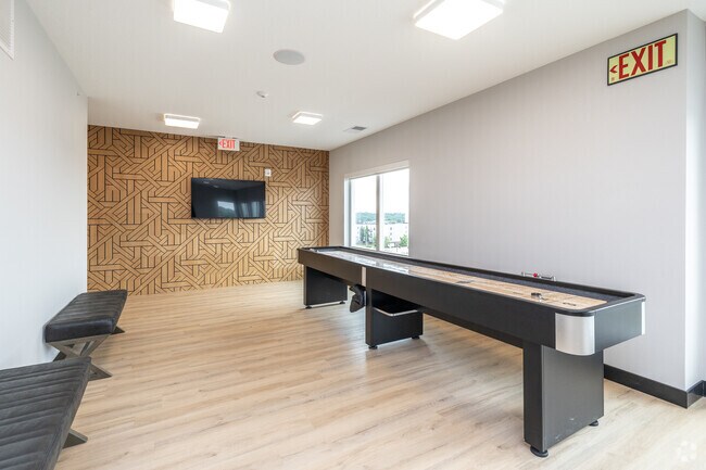 Área de juegos de la sala comunitaria