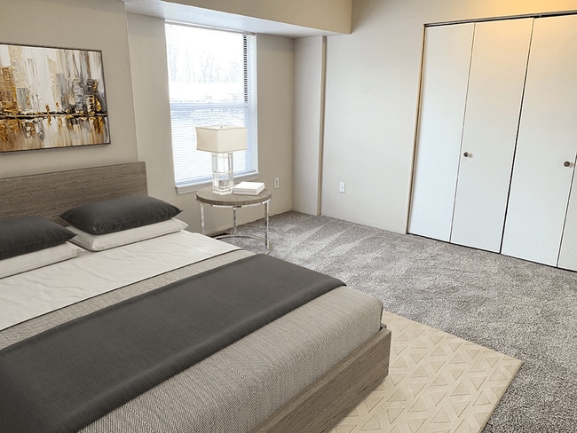 Bedroom with Large Closet