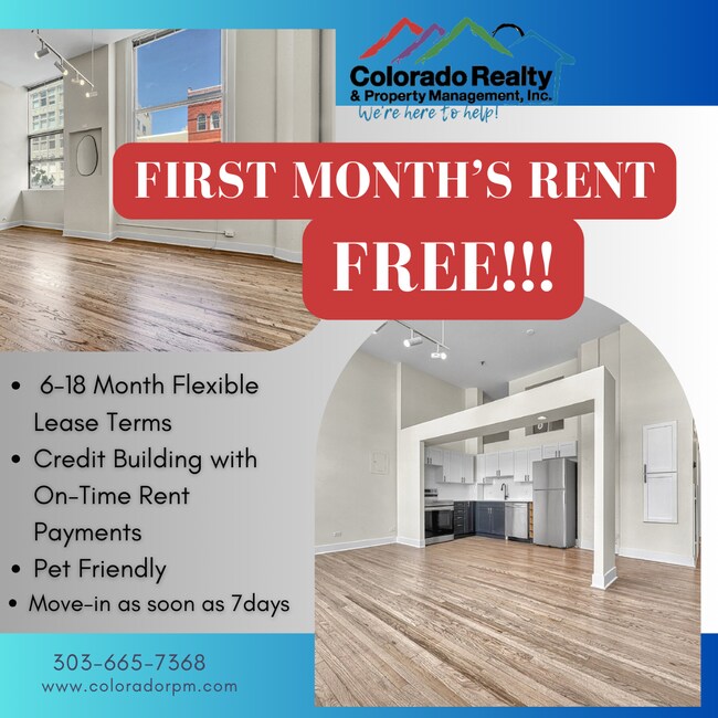 Building Photo - $1,550.00, 1 bed1 bath Updated Condo located in the heart of Denver Unit 205