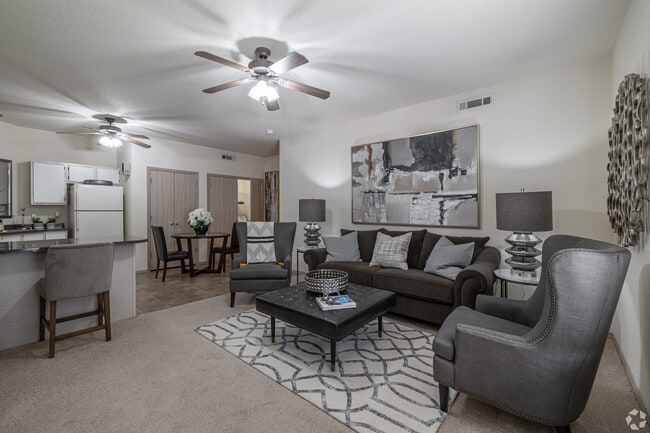 2BR, 1BA - 870SF - Living Room