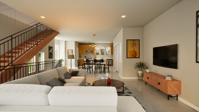 Living/Dining - 14751 Old Bandera Rd Townhome