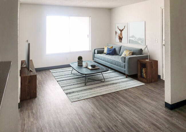 Living Room - Charter Landing Apartments