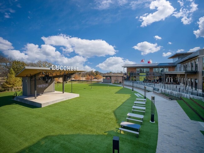 Just minutes from Modera Walsh Heights, District at Willow Park offers an open lawn for events, dining, and time outdoors.