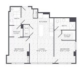 Sonnet - Urban Two Bedroom - 2 Beds - 2 Baths - 871 Sq. ft.
