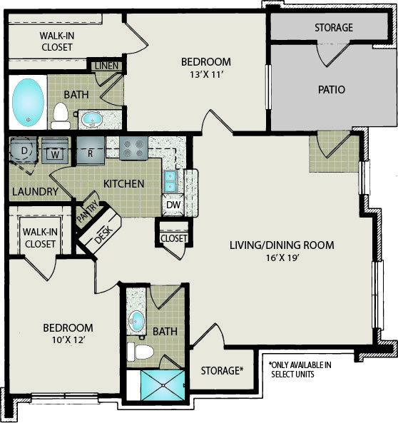 Floor Plan - Beverly (Premium)