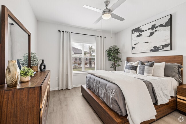 2BR, 2BA - 1,196SF - Primary Bedroom