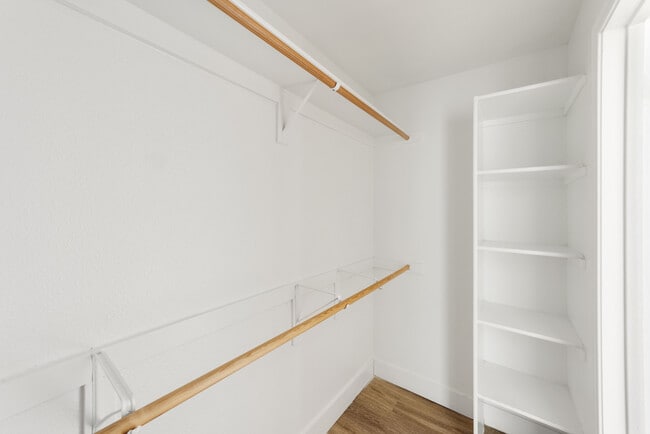 Large closet in your new bedroom