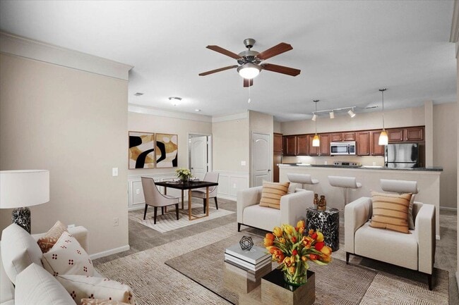 Sala de estar - Sheridan - Stonepost Ranch Apartment Homes