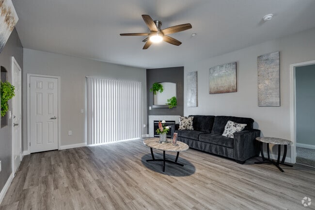 2 BR, 2 BA - 1,056 SF - Cheyenne Villas