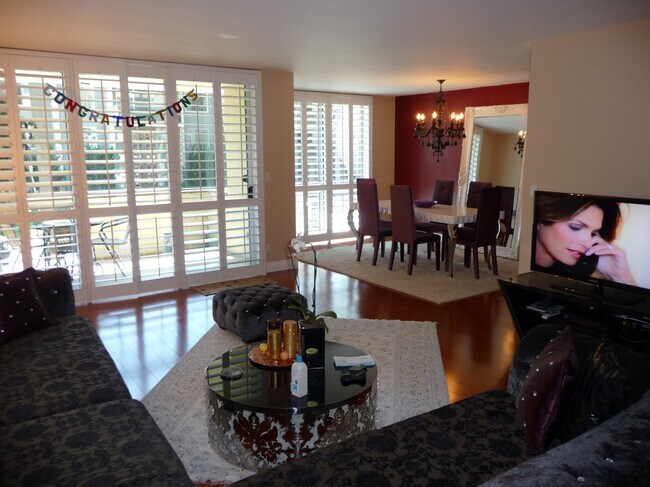 Living room and dining room - 11970 Montana Ave Unit 106