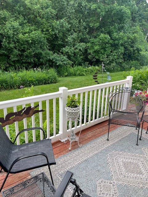 Patio and Backyard - 2401 Brand Farm Dr Townhome