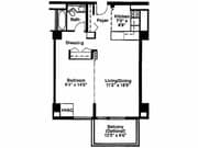 1 Bedroom - Conv. 1