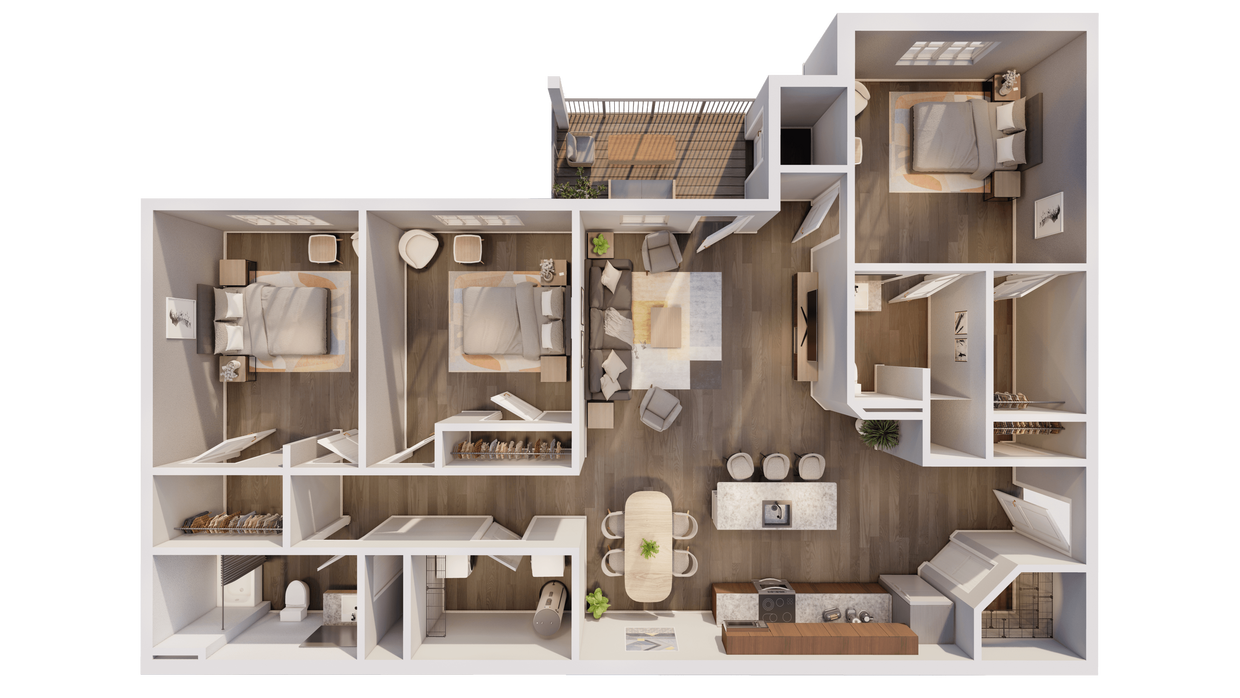 Floor Plan - 3A