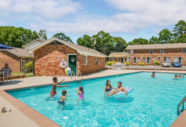 Sparkling Swimming Pool at the Retreat at Kannapolis in Kannapolis, NC