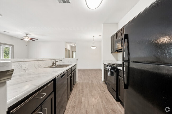 3BR, 2BA - 1,202SF - Kitchen