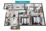 2 Bedroom, 2 Bath
