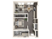 Canal 1535 Floor Plan E2