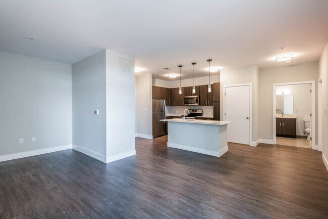 Living Room with Hard Surface Flooring
