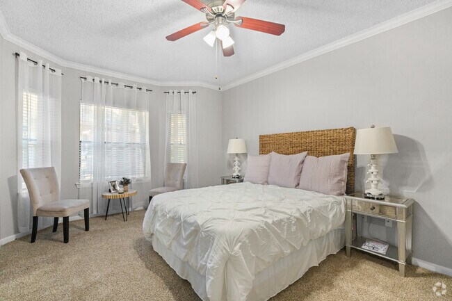 2BR, 2BA- 1223SF - Secondary Bedroom