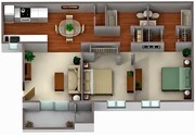 2 Bedroom Upstairs