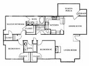 3BR/2BA