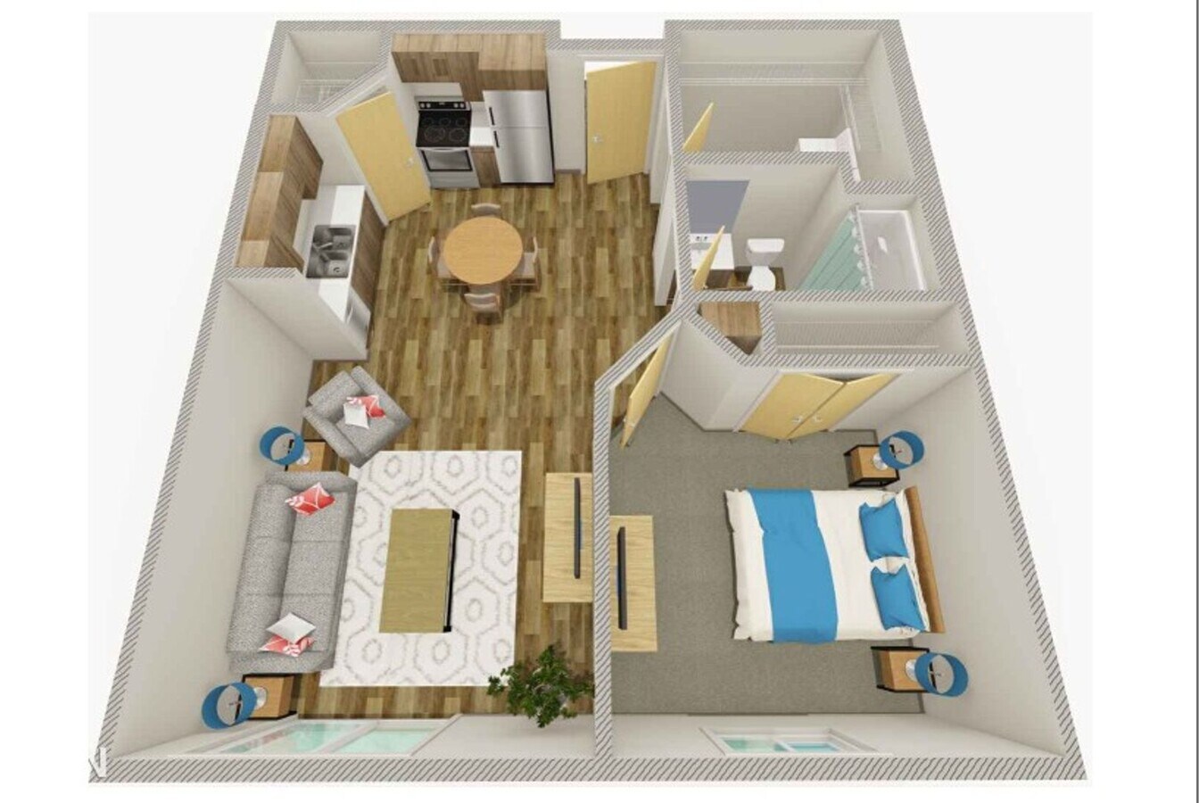 Rail 10 Lofts - Rail 10 Lofts Unit 1 Bedroom