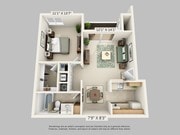 1BR/1BA