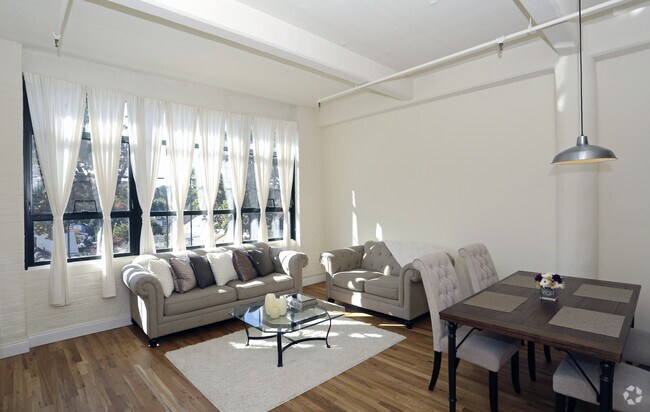 Apt 2 Interior - Living & Dining Areas