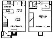 1BR/1BA