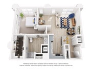 Genoa - 1 BR, 1 BA Den