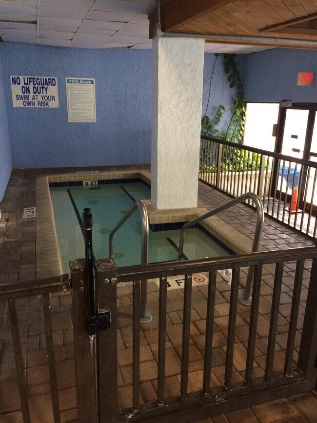 Indoor hot tub
