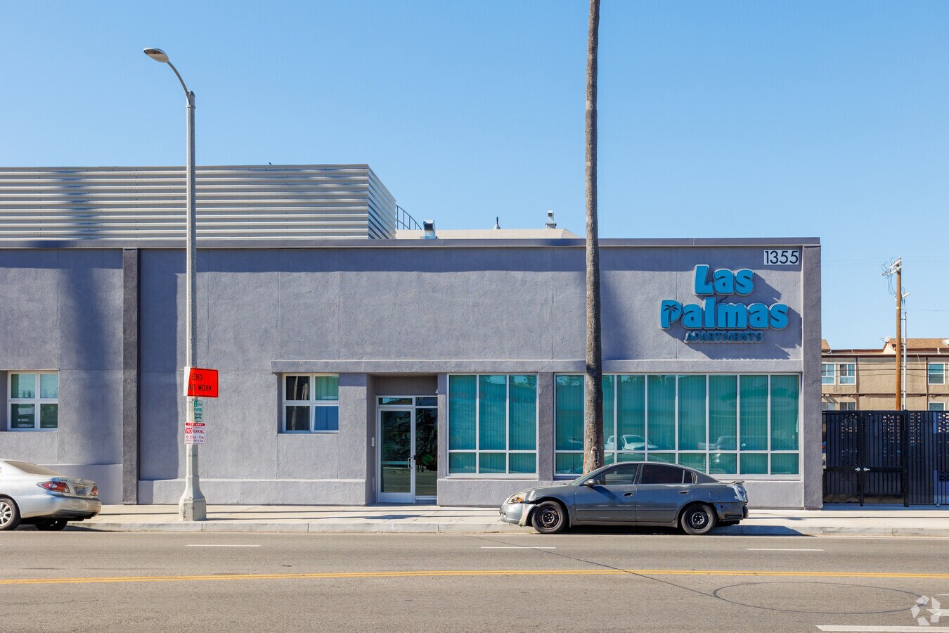 1355 N Avalon Blvd - Entance - Las Palmas Apartments