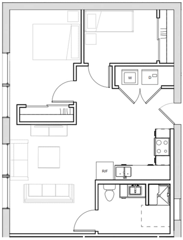 Building Photo - 801 N Broadway St Unit 109