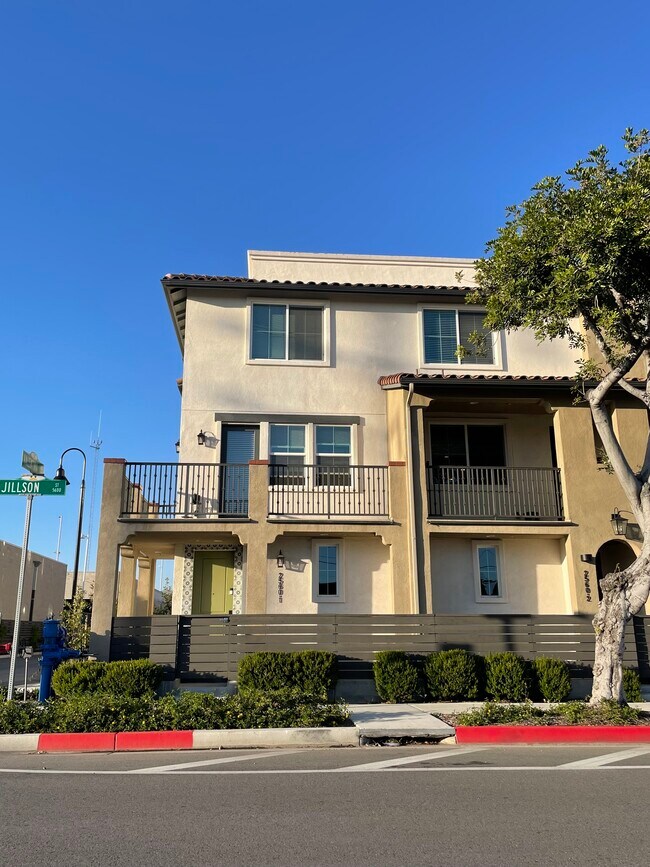 front of the home