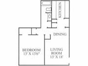 1BR/1BA