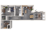 B4 Work Live floor plan VUE25