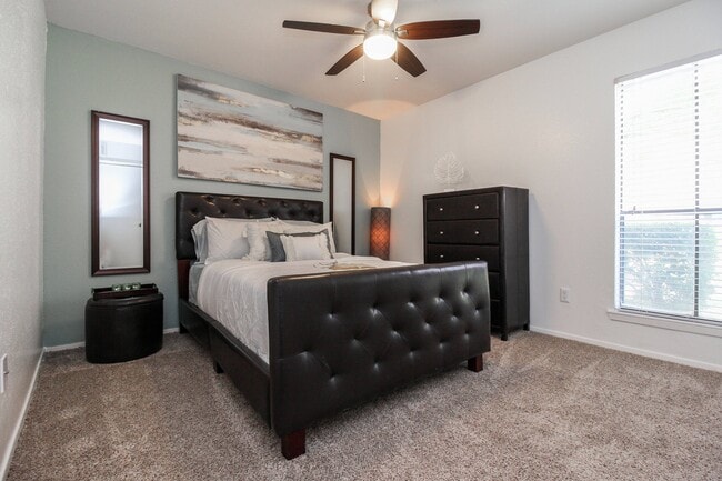 Spacious bedroom