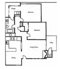 2BR/1BA