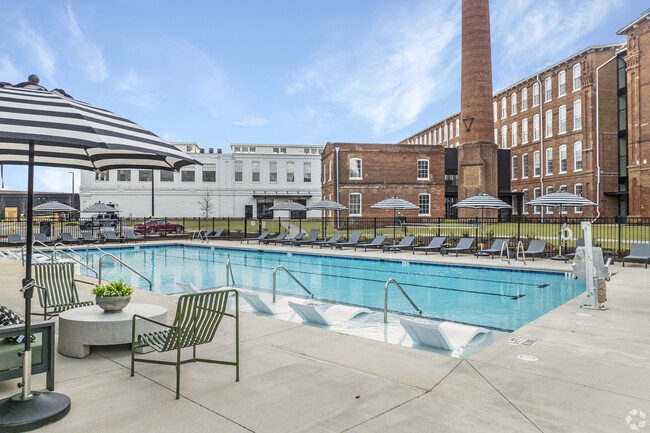 Pool Deck - The Lofts at King Mill