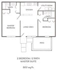 2BR/2BA