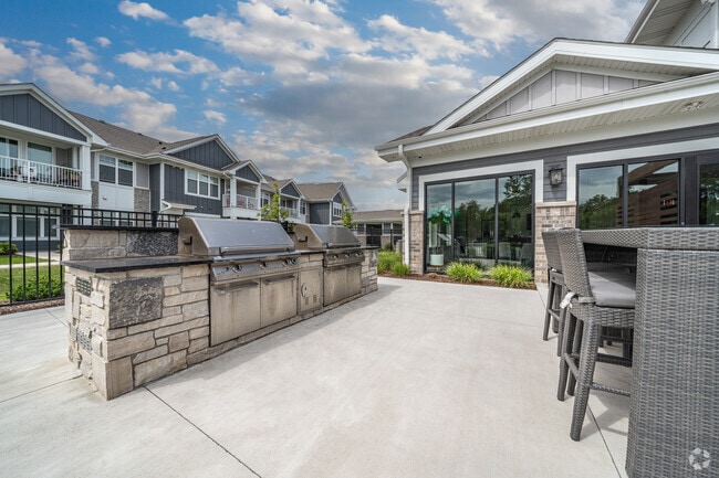 Outdoor Grilling Station - Seasons at Plainfield