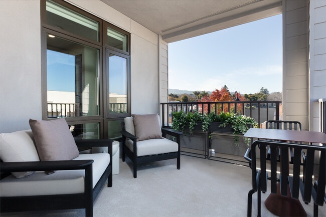 Private balcony (select apartments)