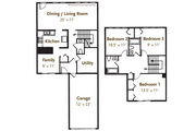 3 Bedroom 2.5 Bathroom Townhouse