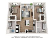 B1 floor plan Verde at McCullough Station