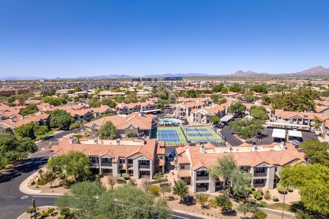 Hideaway, North Scottsdale, AZ, Aerial View - Hideaway North Scottsdale Apartments