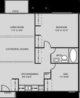 1BR/1BA