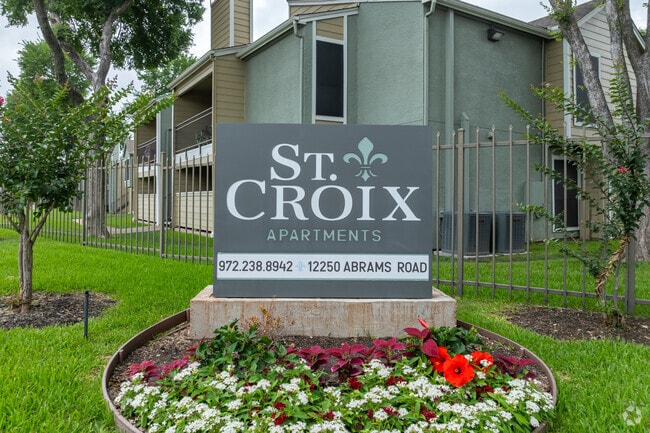 Monument Sign - St. Croix Apartments