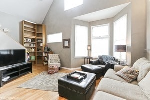 Living room #2 - 3636 N Hermitage Ave Unit 2nd floor duplex
