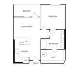 A2 floor plan The Senary by Allaso