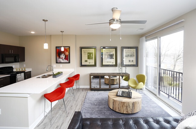 Living Room - Park 66 Flats